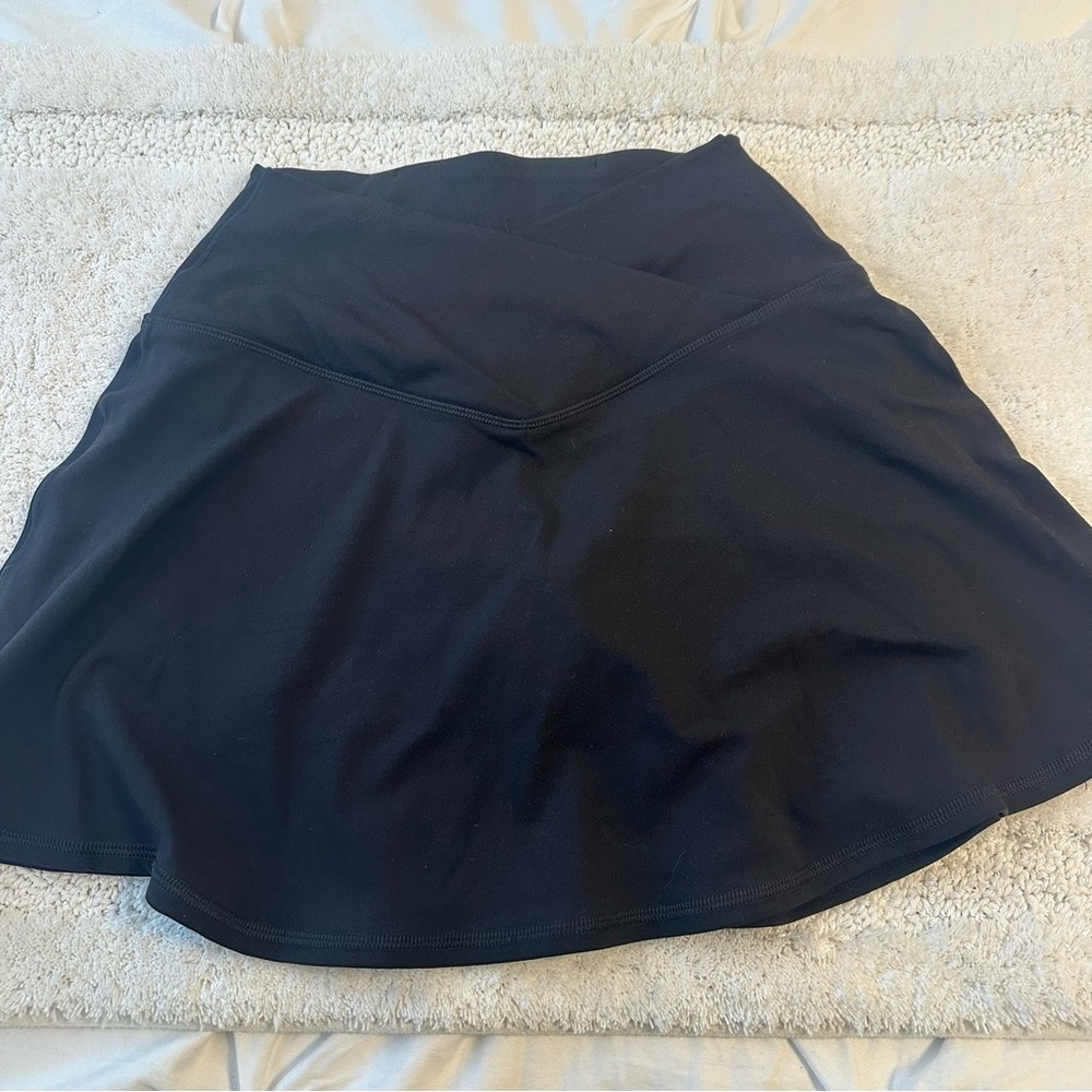 SALE⬇️ Aerie AE Offline Real Me Crossover Black Tennis Skirt Skort Small - Picture 5 of 10